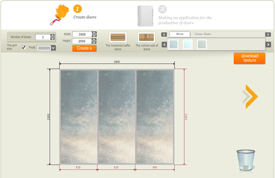 Sliding doors constructor